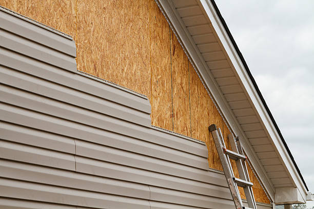 Professional Wood Siding technician working in Hinckley, OH